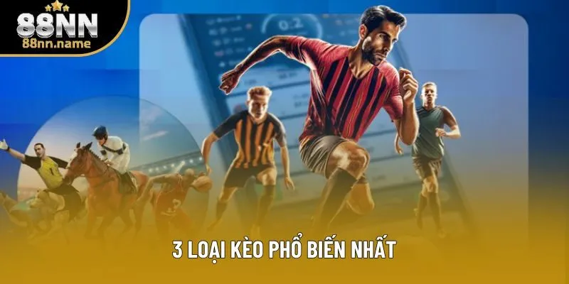 3 loại kèo phổ biến nhất 3 loại kèo phổ biến nhất